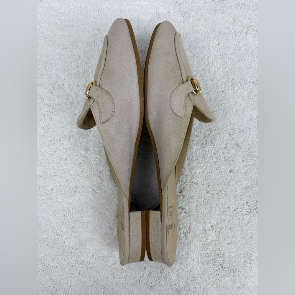 Amalfi Suede Slip-on Mule Loafers with a Good-Tone Horse-bit Buckle-By Rangoni - Picture 5 of 8